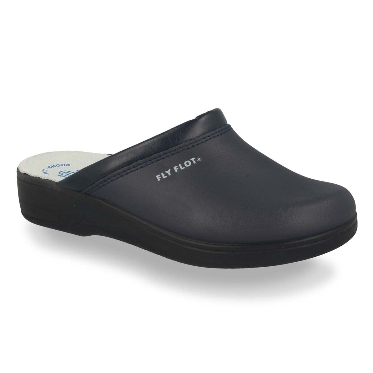 Photo of the Leather Man Slipper Blue (28093bc)