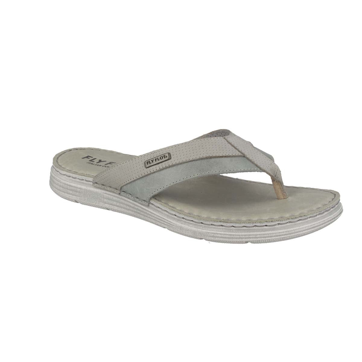 Photo of the Leather Man Slipper Grey (68128tg)