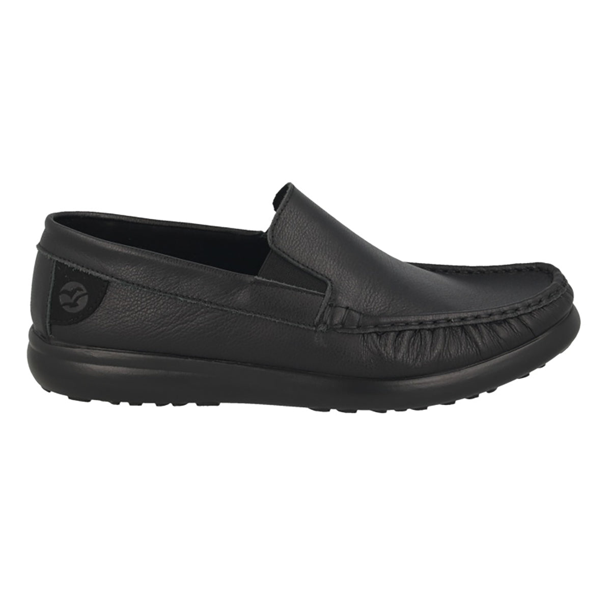 Leather Man Shoe Black  (140627   3G)