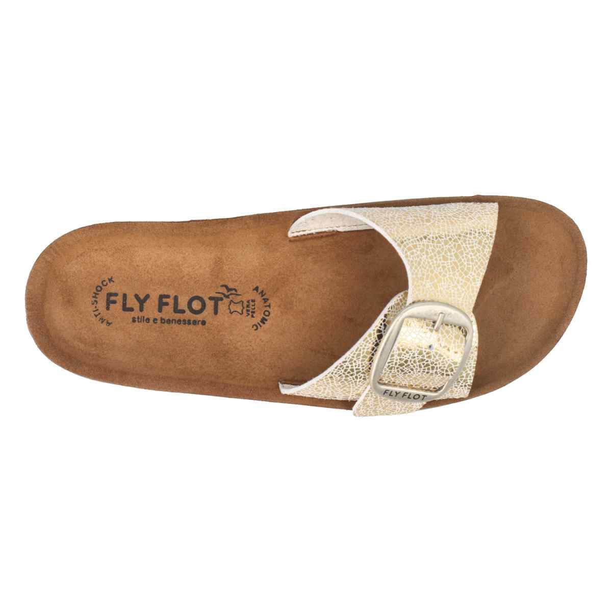 Synthetic Woman Slipper Gold (77G65GC)