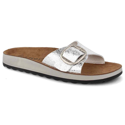 Synthetic Woman Slipper Silver (77G65GC)